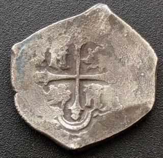 Concepcion Sunken Shipwreck Treasure Mexico 4 Reales Cob W