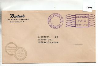 United States (146) Meter Mail 1937 ? - Borden 
