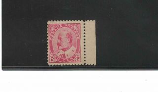 King Edward Vii 2 Cent Never Hinged Unitrade 90 Stamp.
