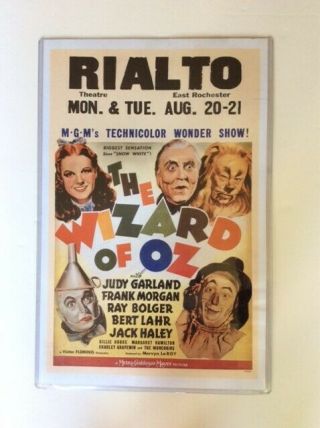 Wizard Of Oz Movie Poster
