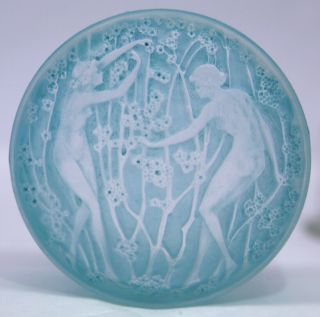 C1919 R Lalique Nude Maiden Deux Figurines Box 32