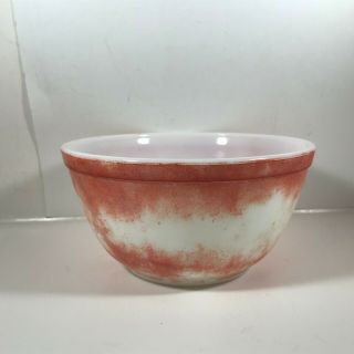 Vintage Pyrex Red Mixing Bowl 402 1½ Qt.  Primary Colors Nesting Bowl